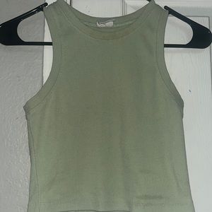 Tilly’s sage green crop top!